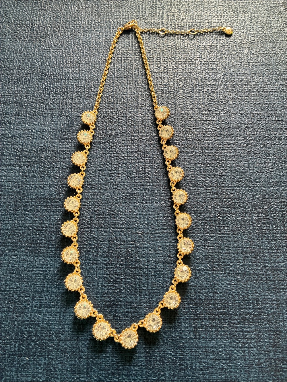 Gold Crystal necklace - Women Jewelry